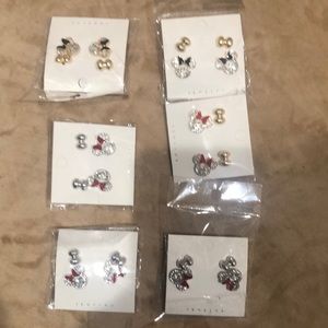 Mickey Mouse earrings 2 pairs each bag